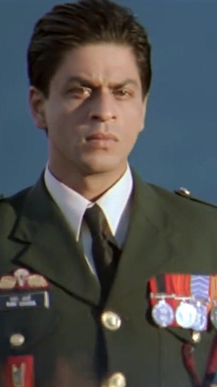 Shah Rukh's character was named Ram Prasad Sharma. He was sent to a boarding school in Darjeeling as an undercover officer to protect a general's daughter from a rogue soldier